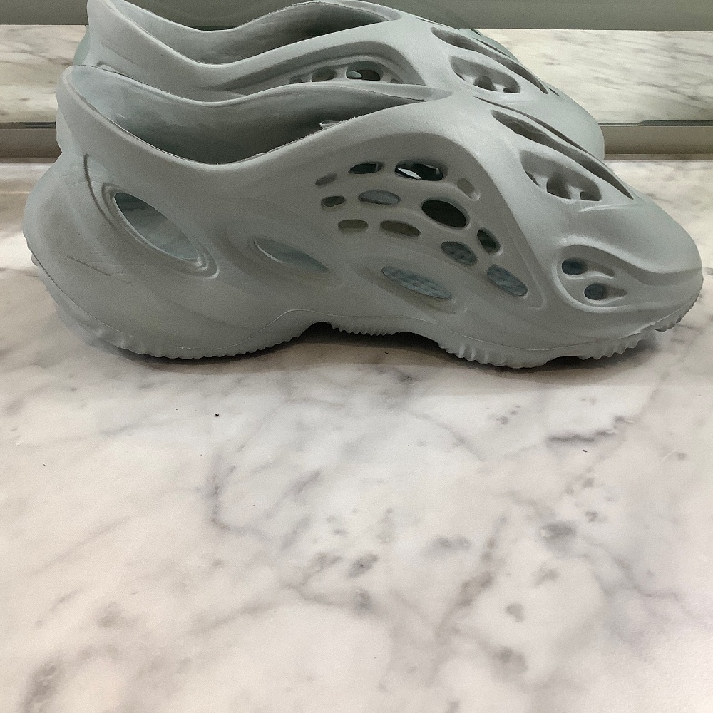 Blue Yeezy Foam Runners